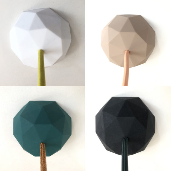 Ceiling Rose Faceted Rubber Basics