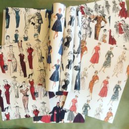 Gift & Creative papers 1950s Fashion
