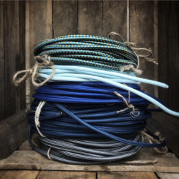 strijkijzersnoer blauw/ cords blues