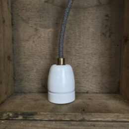 Fitting Porcelein wit / Socket Porcelain white