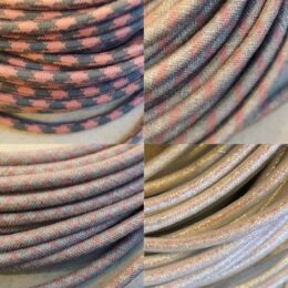 strijkijzersnoer roze / cords pinks/ pearl